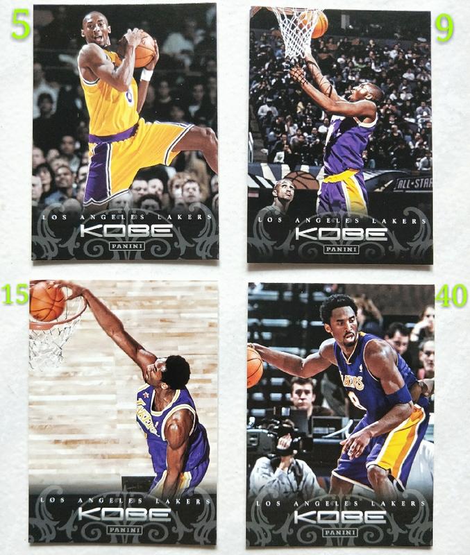 瀀 美版 PANINI NBA 美國職籃 超級絕版收藏卡 KOBE BRYANT 寇比 布萊恩 黑曼巴 收藏卡 珍藏卡