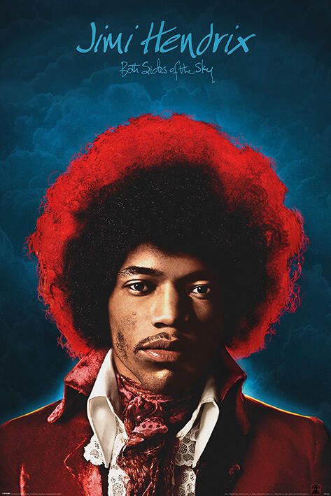 【英國進口明星海報】吉米罕醉克斯Jimi Hendrix (Both Sides of the Sky)#PP34461