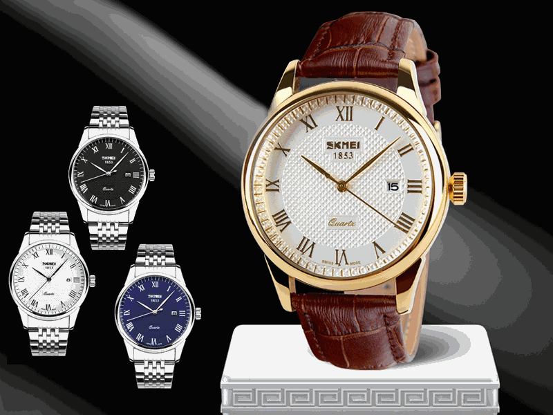 兩件免運 送禮盒 復古經典 手錶 真皮皮帶 鋼帶  高檔 男錶 女錶 對錶 情侶手錶 中性 路跑 手環 腕錶【H001】