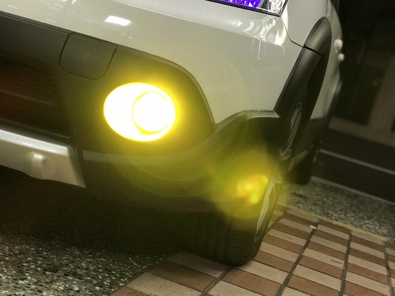 【JP】新竹永豐汽車LED@ NISSAN LIVINA霧燈改裝雙色切換3000K、4300K、6000K