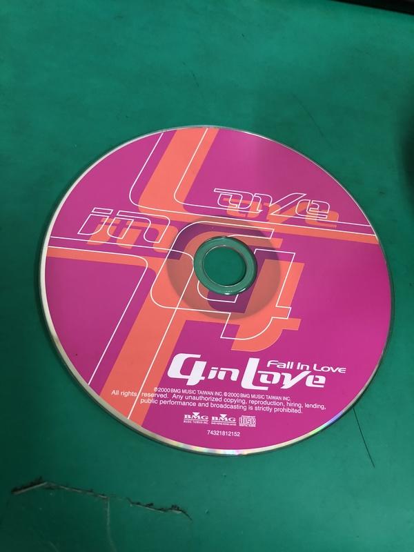 二手裸片CD 4 in Love 專輯 Fall In Love <G39>