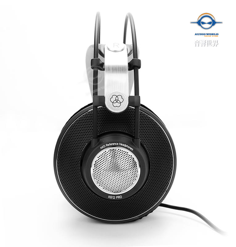 【音響世界2館】AKG經典 K612 Pro Studio 專業級開放全罩式監聽耳機-售完補貨中