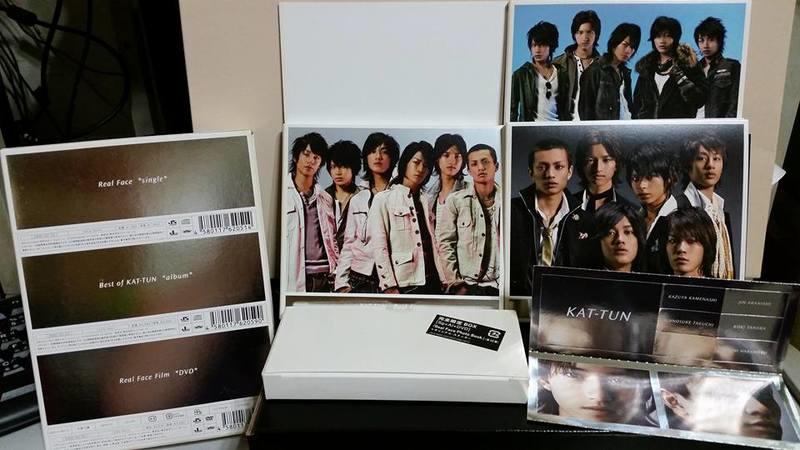 KAT-TUN 日版完全限定盤SPECIAL BOX 2CD+DVD 全32頁寫真特典Real Face+