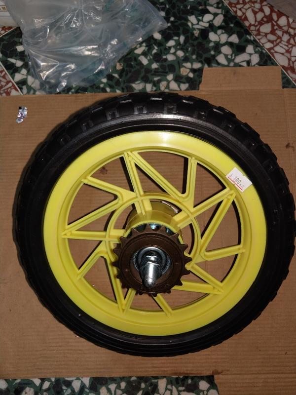 12吋 12寸 16吋 16寸 腳踏車 前輪 後輪 泡棉輪 發泡輪 泡綿輪 飛輪