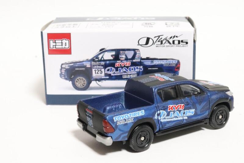 TOMICA 日本汽車百貨JAOS特注ジャオスTEAM JAOS HILUX 海力士皮卡有