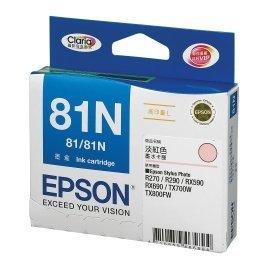 EPSON NO.81N 高印量L 淡紅色墨水匣