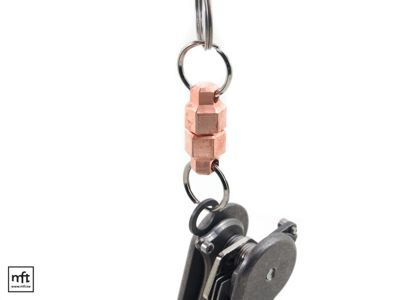 MFT 美國 KeyBar MagNut 磁吸式 快速分離扣 雙環鑰匙圈