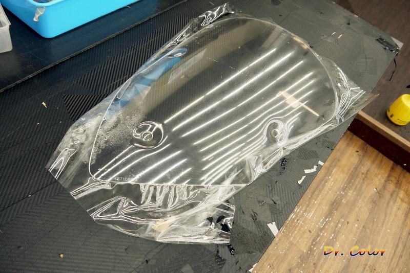 Dr. Color 玩色專業汽車包膜 Ducati Monster 1200S 細紋修復透明犀牛皮_風鏡/油箱/儀錶板