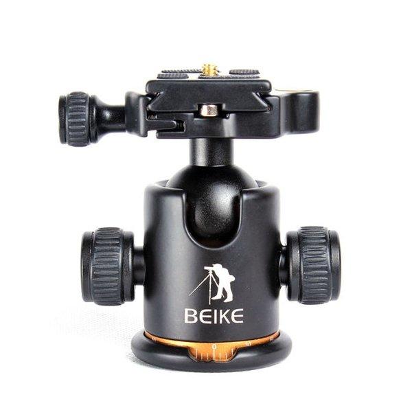 【中壢NOVA-水世界】BEIKE BK-03 專業型 36mm大球型雲台 金屬旋鈕 附水平儀 萬向雲台 載重10公斤