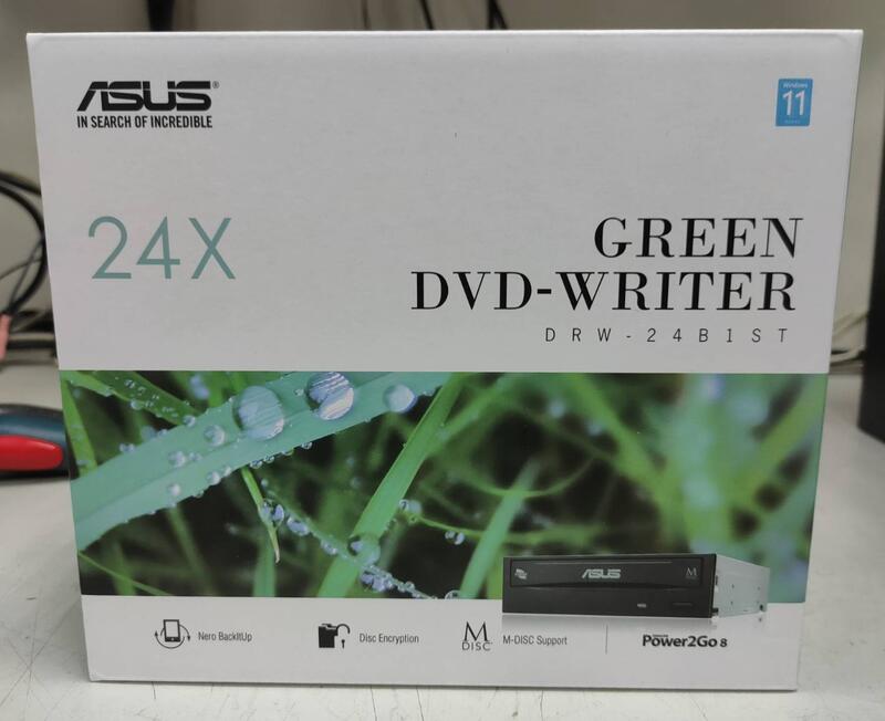 ASUS 華碩 DRW SATA 24X(倍) DVD 燒錄機《黑》