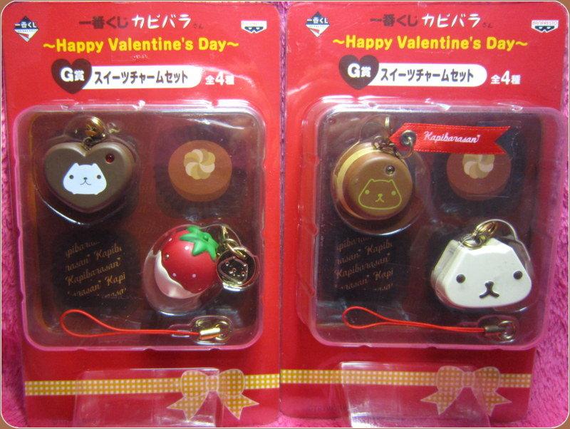 日本限定版全新便宜售出}☆超可愛甜點Kapibarasan水豚君❤公仔/模型/吊飾♡巧克力