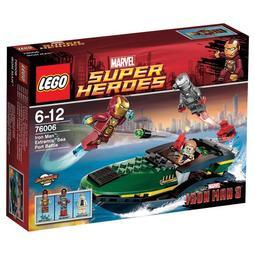 LEGO 樂高 76006 復仇者聯盟 鋼鐵人 超級英雄 港灣追逐
