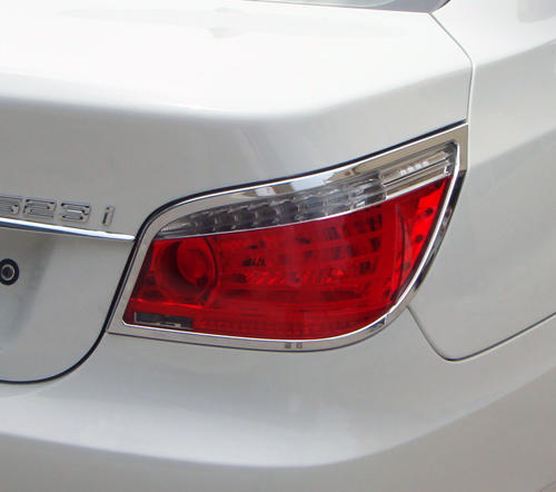 圓夢工廠 BMW E60 03~10 520 525 528 530 535 540 改裝鍍鉻銀車燈框 後燈框 尾燈框