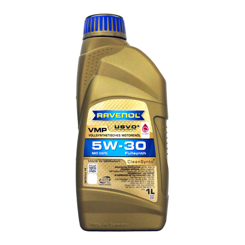 【易油網】【缺貨】漢諾威 RAVENOL VMP 5W30 全合成機油 平輸 德國總公司貨