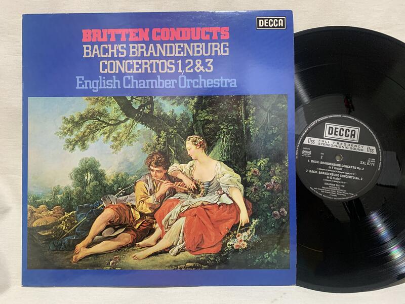 230505/Decca-SXL 6774/巴哈-第1到第3號布蘭登堡協奏曲/布瑞頓指揮英國室內樂團