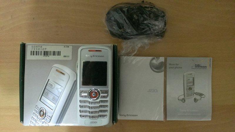 Sony Ericsson J230i 下標前請看物品說明