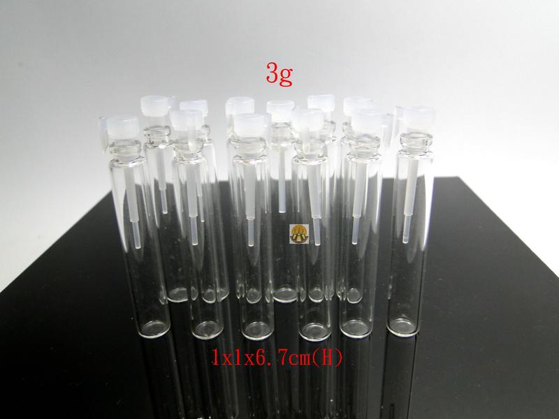 3ml精油樣品透明玻璃分裝瓶60支1組DSC03055