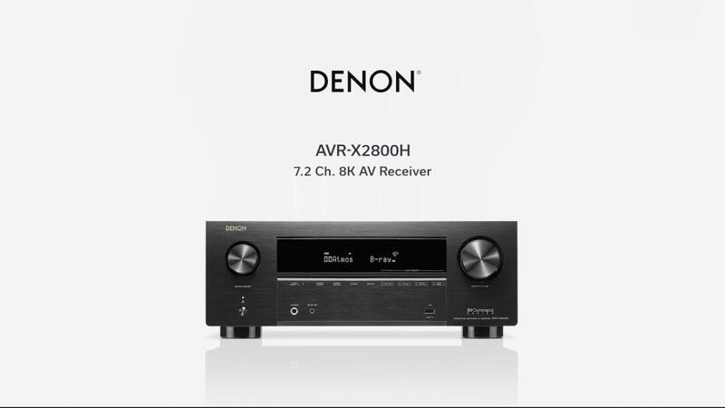 【BEST】全新現貨在台 日本DENON AVR-X2800H 8K擴大機(AVR-X3800H/AVR-X1800H)