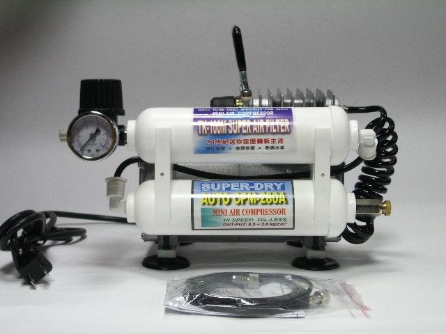 仙盈 模型  CPM-280A 超淨化*不出水*無油式*高效率無風扇空壓機 獨創自有核心技術 100% MIT 製造