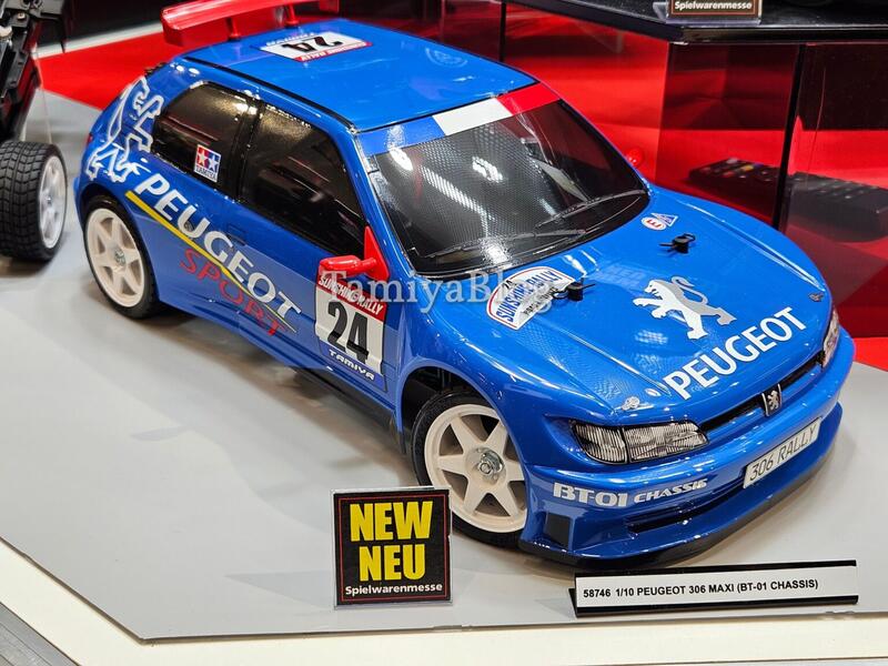 Tamiya 58746 Peugeot 306 Maxi BT-01 Kit FWD con regolatore, 1:10 - Modellbau Berlinski Modellbaufachhandel
