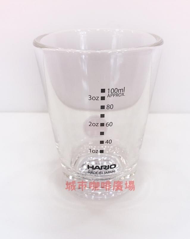 【城市咖啡廣場】 ~附發票~HARIO SGS-140B 附刻度 盎司杯 日本製 加厚玻璃盎司杯 140cc / Esp