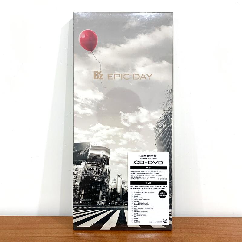 【新品未開封】初回限定盤 B’z EPIC DAY CD+DVD