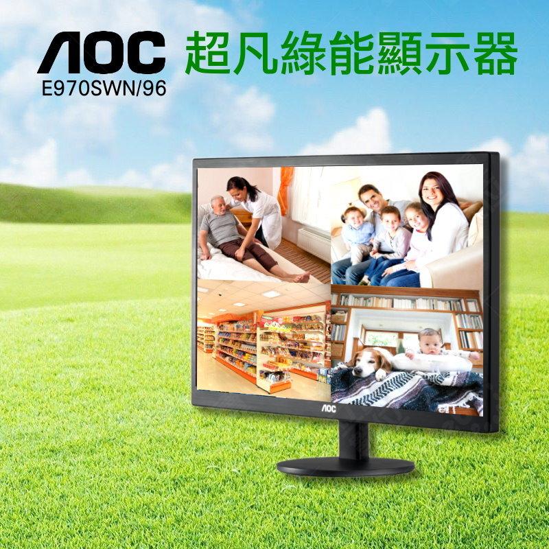 #螢幕 AOC22型超凡節能LED顯示器．監控螢幕．電腦螢幕．可壁掛式．支援D-sub．LED螢幕．