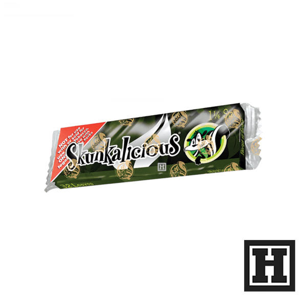 [H Market] 西班牙原裝 Skunk 薄荷 捲菸紙 1 1/4 76mm 濃郁風味 捲煙紙 果汁 台灣