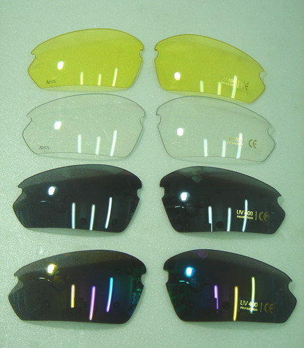 APEX805運動眼鏡專用鏡片(四色可選)uv400強化防爆鏡片(其它不同型號都不適用)