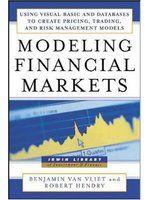 【知識通#16697--G10G】《Modeling Financial Markets: Using Visual Basic.Net and Databases to Create Pricing, Trading,
