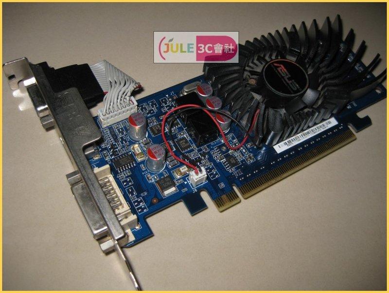 JULE 3C會社-華碩ASUS EN210/DI/512MD2/LP N210/512MB/128Bit/45奈米/DDR2/良品/短卡/PCI-E 顯示卡