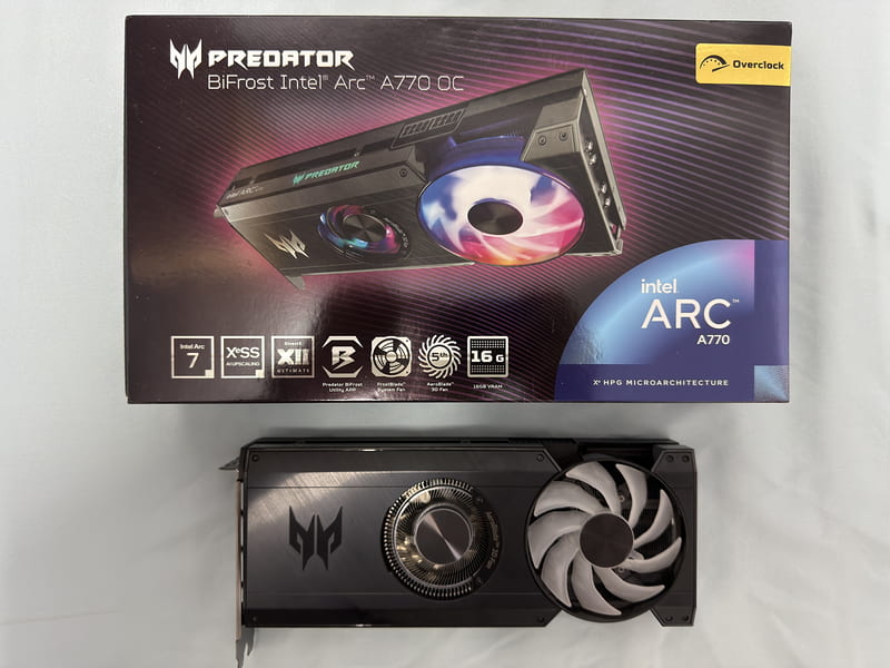 Acer Predator BiFrost Intel Arc A770 OC 16G