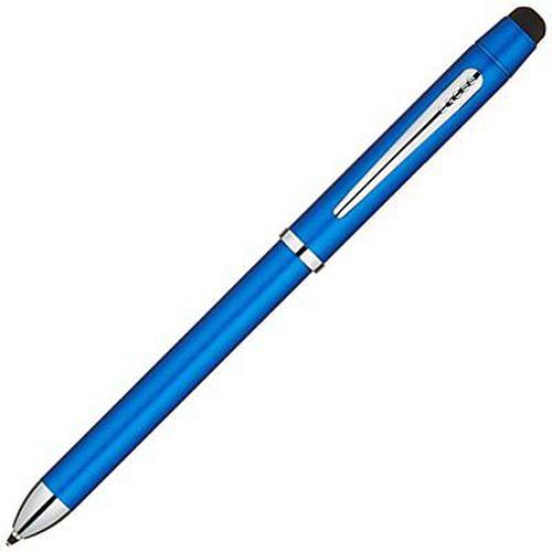 【Cross 專賣7折免運費】CROSS高仕 TECH 3系列三用筆金屬藍色AT0090-8