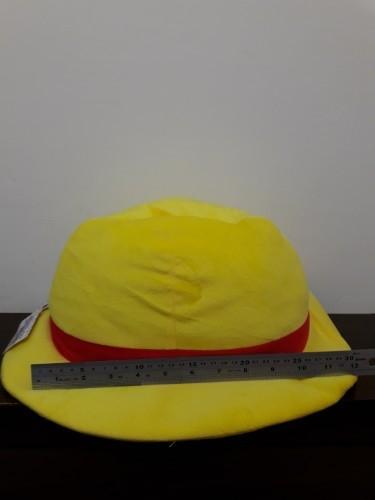 14- 航海王 海賊王草帽造型絨毛面紙盒套，長約35cm