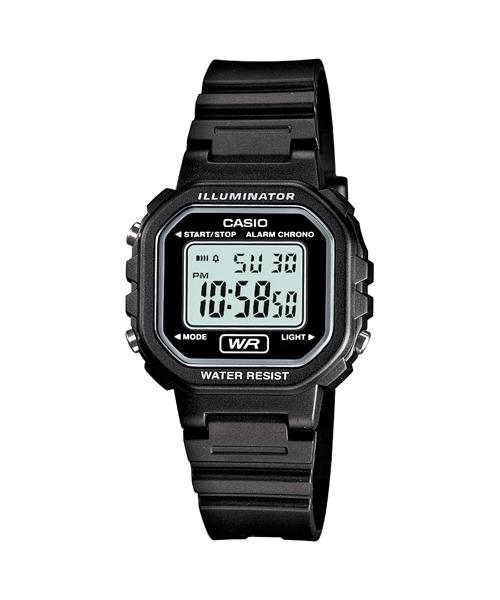 附發票 台灣卡西歐公司貨【時間光廊】CASIO 卡西歐 白底 女錶/兒童錶 LA-20WH-1ADF