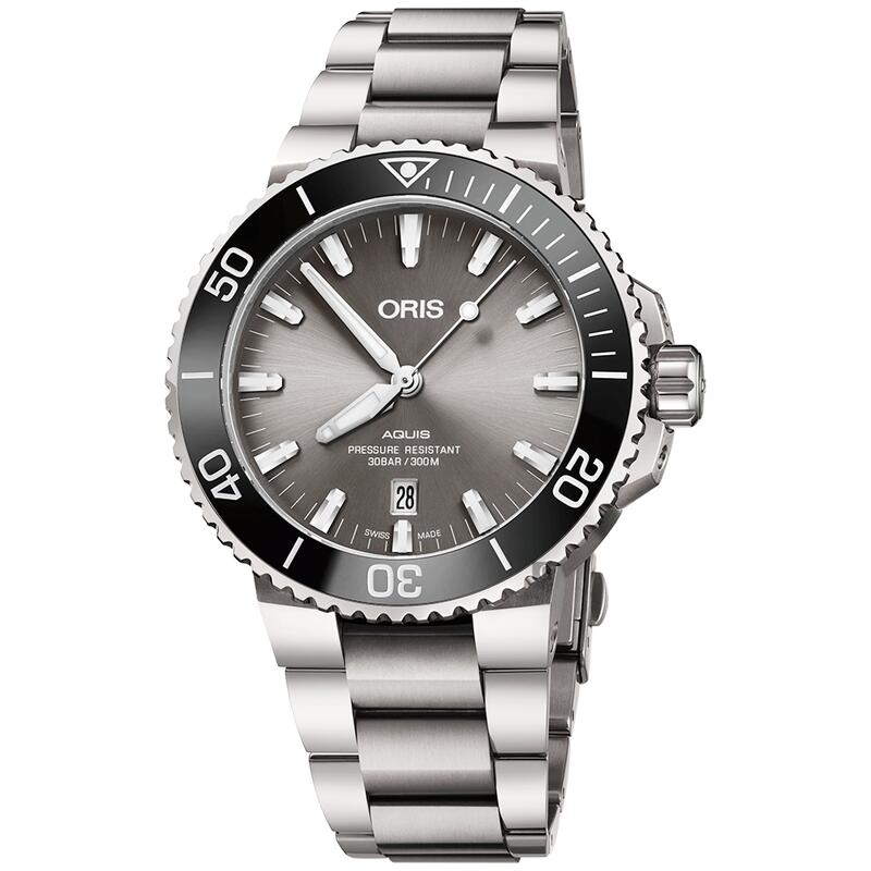 Oris豪利時 Aquis 時間之海潛水300米日期機械錶 綠水鬼 黑水鬼 藍水鬼 43.5mm 限量促銷特價品