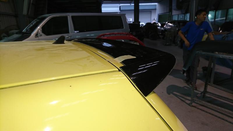 PAi custom VW LUPO GTI spoiler 尾翼 VW LUPO 尾翼