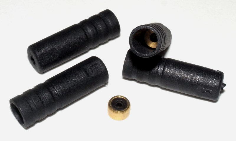 4mm變速外管塑料尾套(內含防水防塵橡膠墊圈+銅襯套)