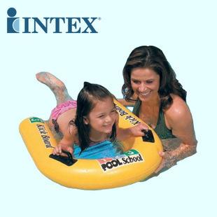 ''微利良品''INTEX 58167 豪華型 附把手  81*76CM兒童遊泳圈 學習浮墊 踢水板 浮板 學遊泳必備