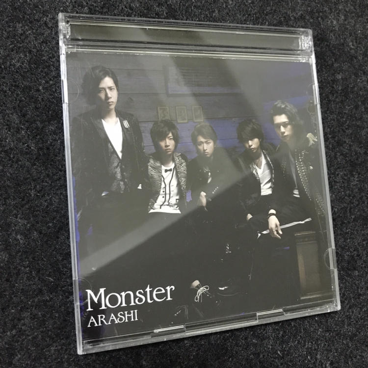 ARASHI 嵐 Monster 日版初回 單曲 CD DVD 大野智 櫻井翔 相葉雅紀 二宮和也 松本潤 怪物君