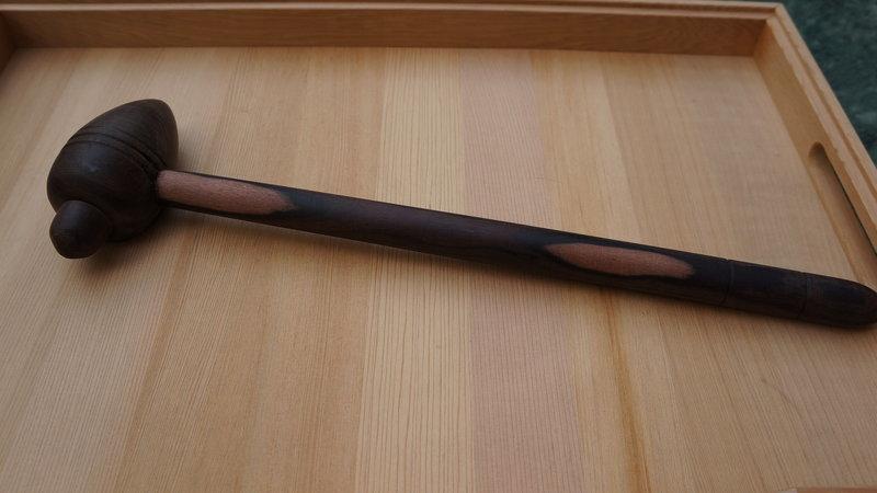 安安台灣檜木專賣--c養生黑檀木槌
