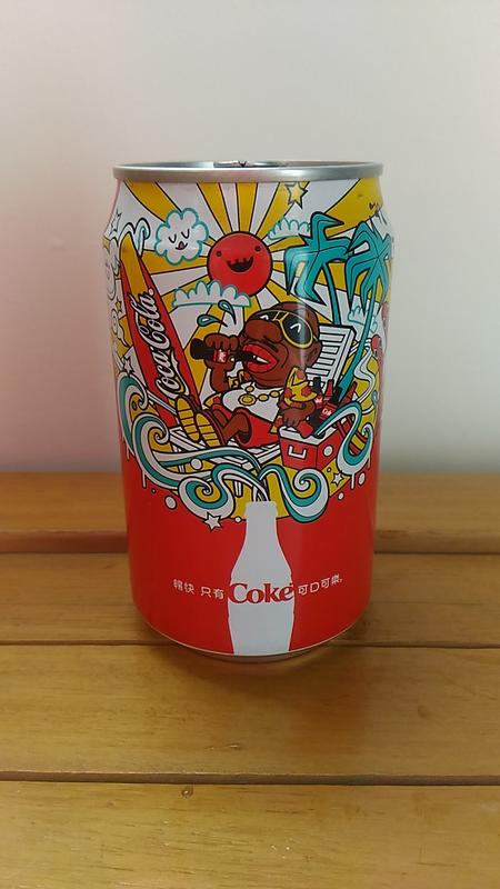 台灣可口可樂活動罐