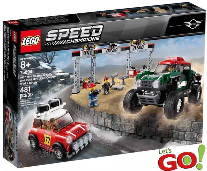 【LEGO】現貨 原裝 樂高積木 75894 SPEED MINI COOPER 與 MINI JCW 賽車系列 拉力賽