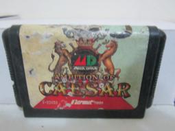 網路小站-特價出清-SEGA MD 卡帶ambition of caesar 凱薩雄心