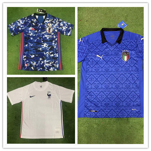 2020國家隊足球衣 日本隊足球衣 國家隊足球服 泰版單上衣 國家隊足球訓練服 國家隊足球衣