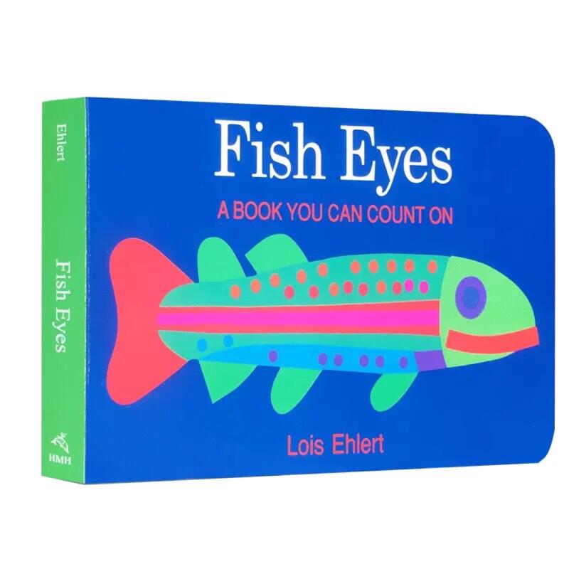 英文原版 Fish Eyes: A Book You Can Count On  厚頁書  數字