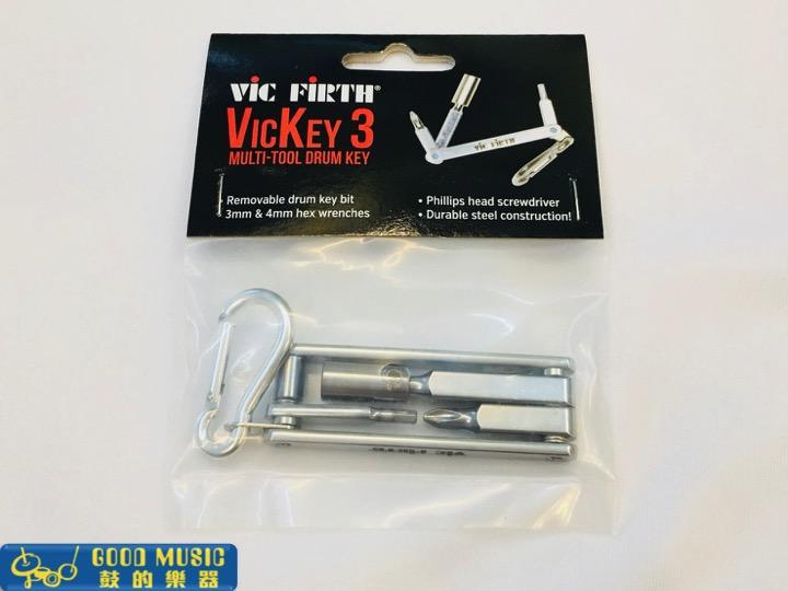 【鼓的樂器】Vic Firth 鼓鎖 VICKEY3 多功能鼓鎖 螺絲起子 六角板手 攜帶方便
