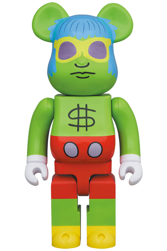 中古品 BE@RBRICK KEITH HARING #8 1000％