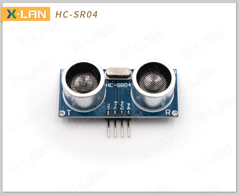 [X-LAN] Arduino HC-SR04 超音波測距傳感器 超音波測距儀(附範例)