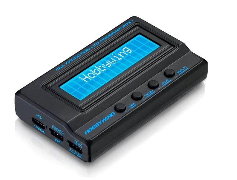 【萬板】HOBBYWING 30502001 LCD USB三合一設定卡-V2 (TYPE-C版本)(好盈)